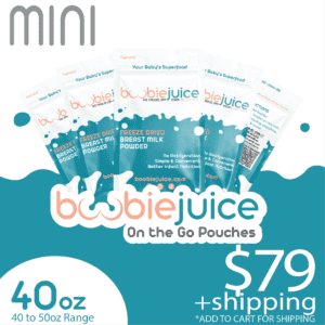 Freeze Dry Breast Milk 40oz On the GO Pouch Shipping Kit