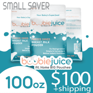 Freeze Dry Breast Milk 100oz HOME Pouch Shipping Kit