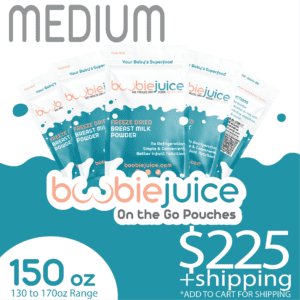 Freeze Dry Breast Milk 150oz On the GO Pouch Shipping Kit