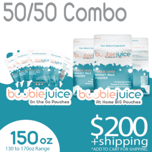 Freeze Dry Breast Milk 150oz 50/50 (GO/HOME) MIX Shipping Kit