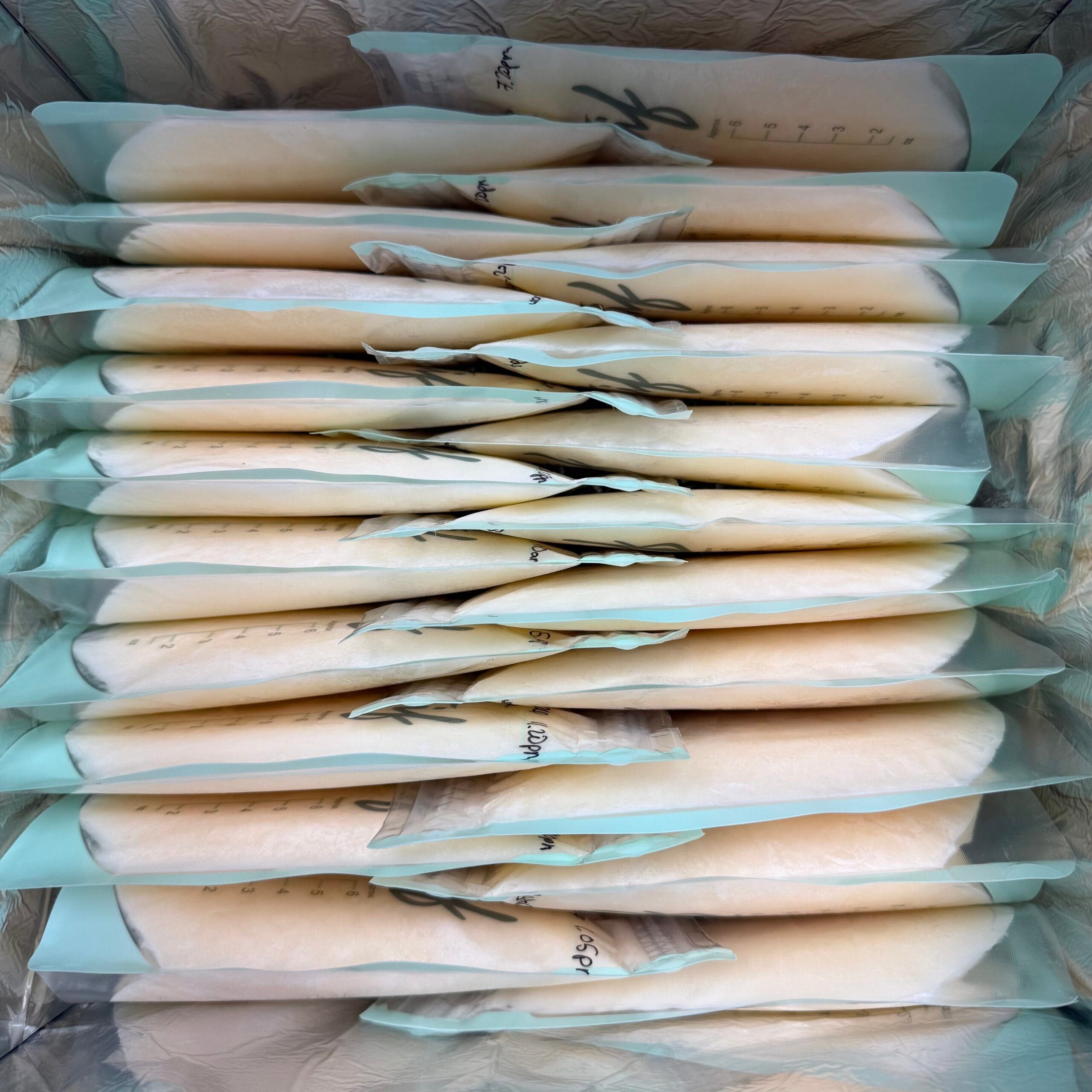 Shipping Motify Medical Breast Milk Pouches