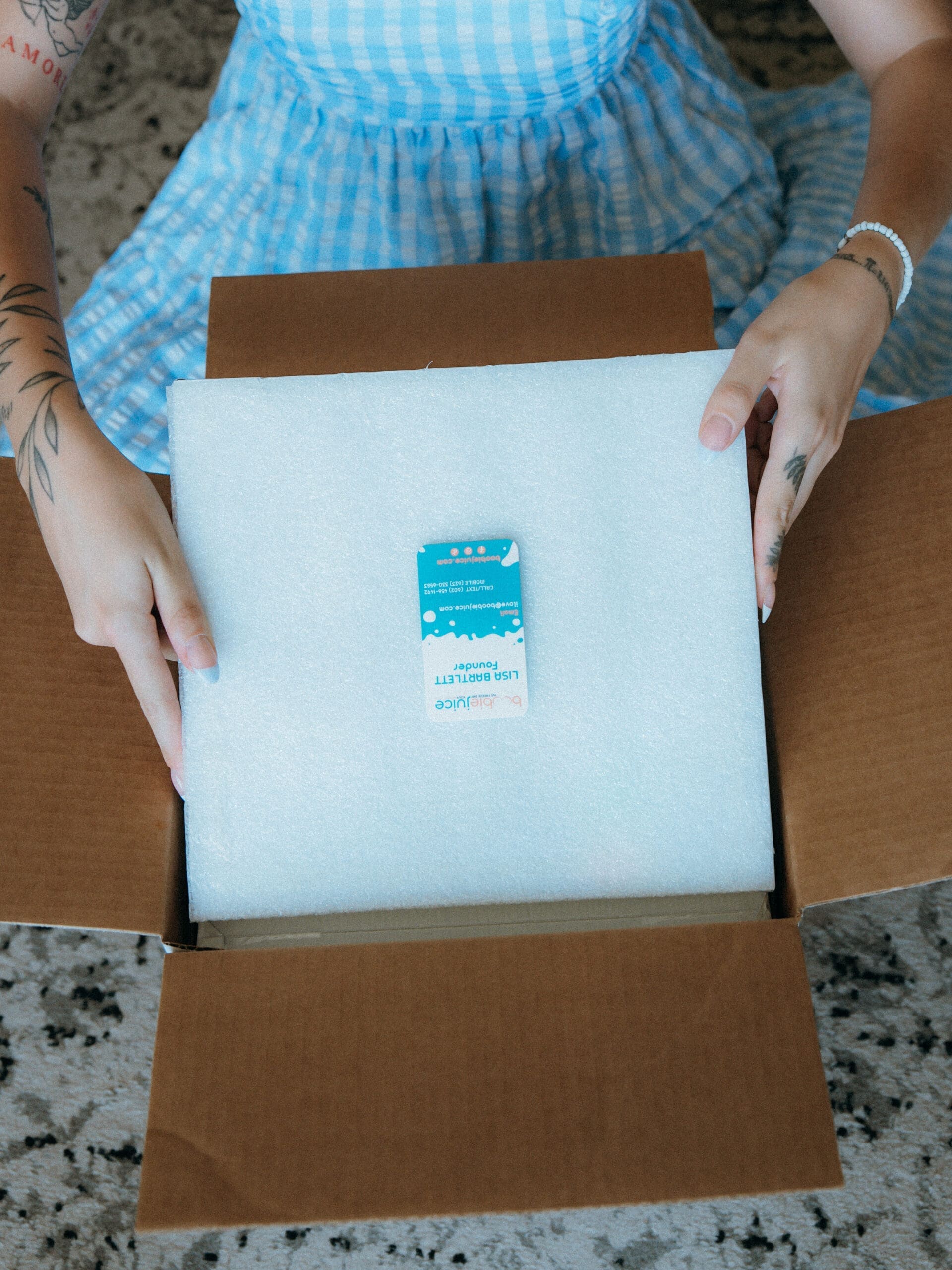 BoobieJuice Breast Milk Shipping Box